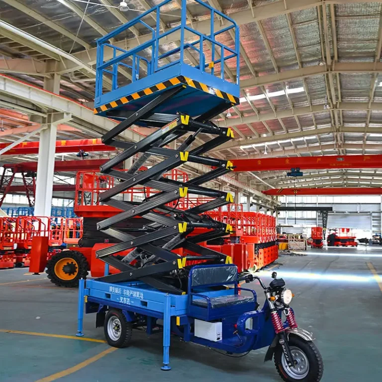 How to drive a scissor lift