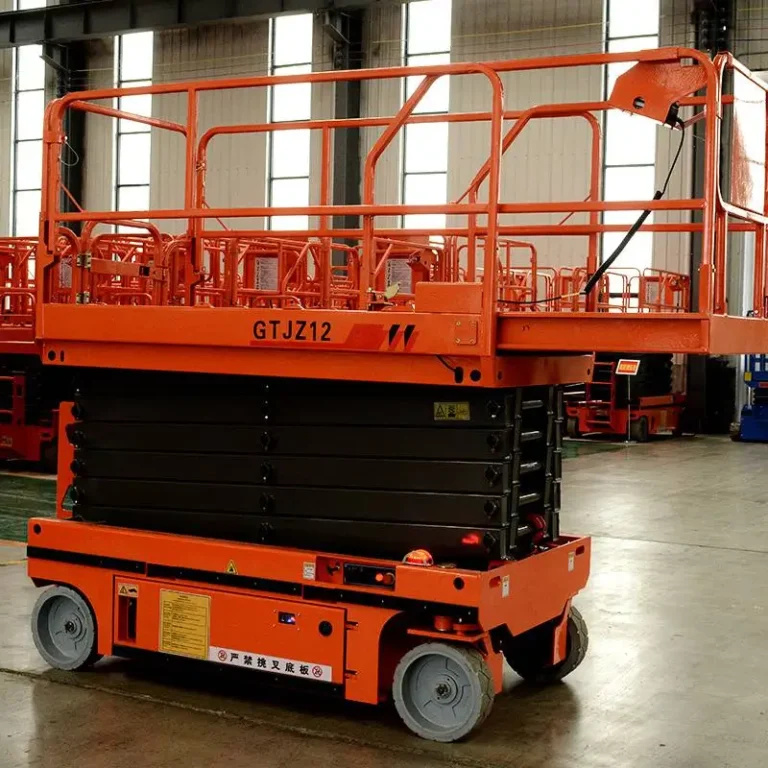 12m Self propelled Scissor Lift Delivered to Kazakhstan