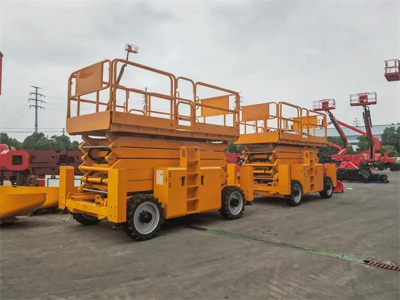 Diesel Rough Terrain Scissor Lift