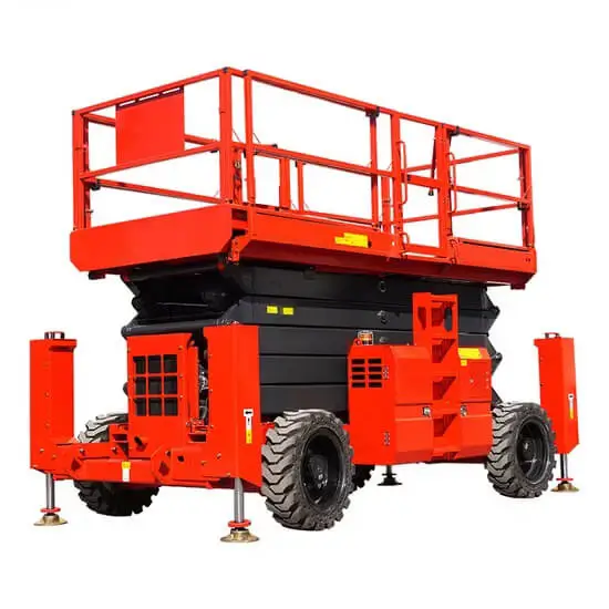 Diesel Rough Terrain Scissor Lifts