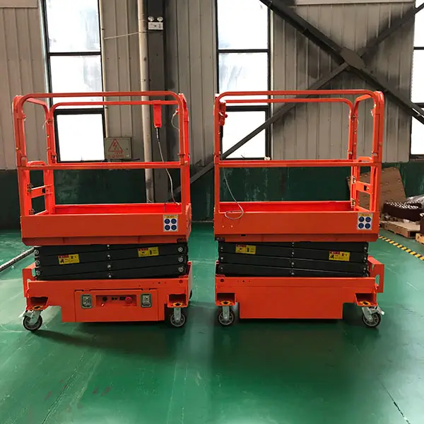 Push Around Indoor Scissor Lift
