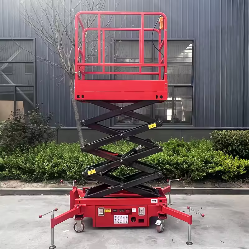 Push Around Lightweight Scissor Lift
