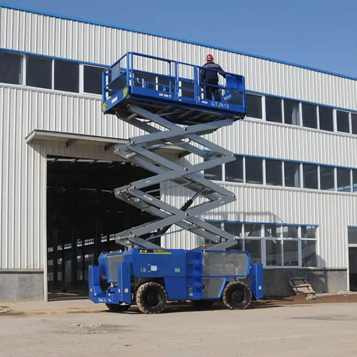 Rough Terrain Big Scissor Lift 01