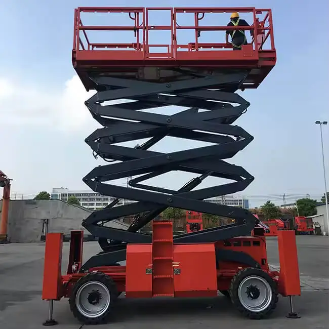 Rough Terrain Scissor Lift 0012