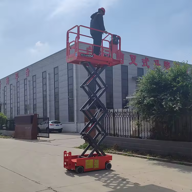 Small Self Propelled Scissor Lift
