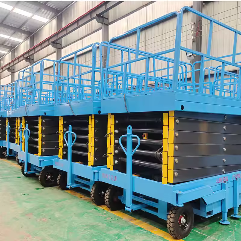 Towable 1100 Lb / 500kg Scissor Lift